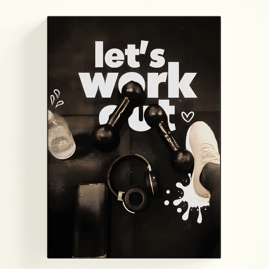 Lets Work Poster