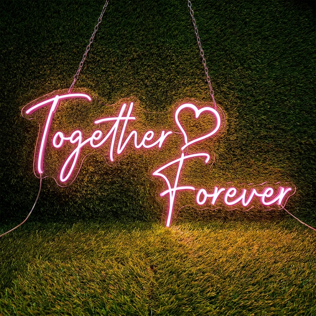Together Forever Couple Neon Sign