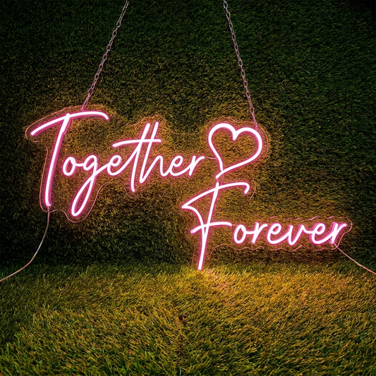 Together Forever Couple Neon Sign