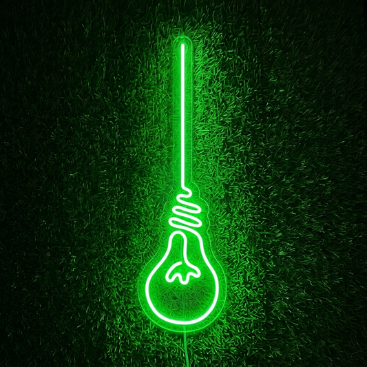 Neon Light Bulb Lamp Decor