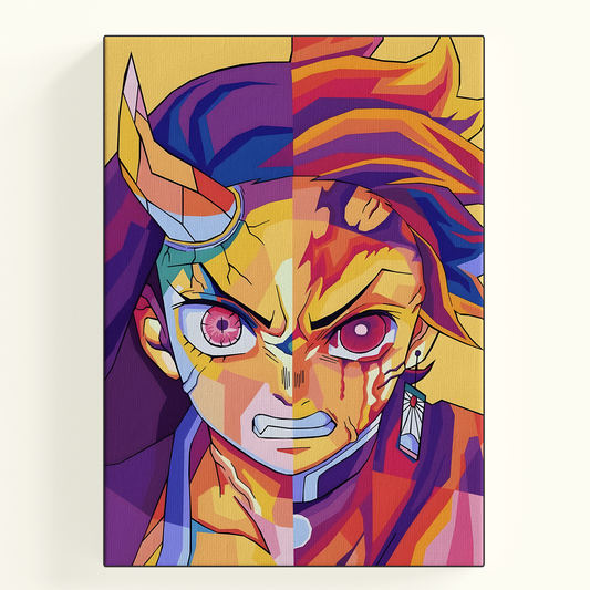 Demon Slayer Duo Poster