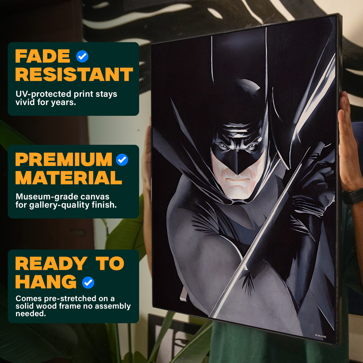 Dark Batman Action Poster