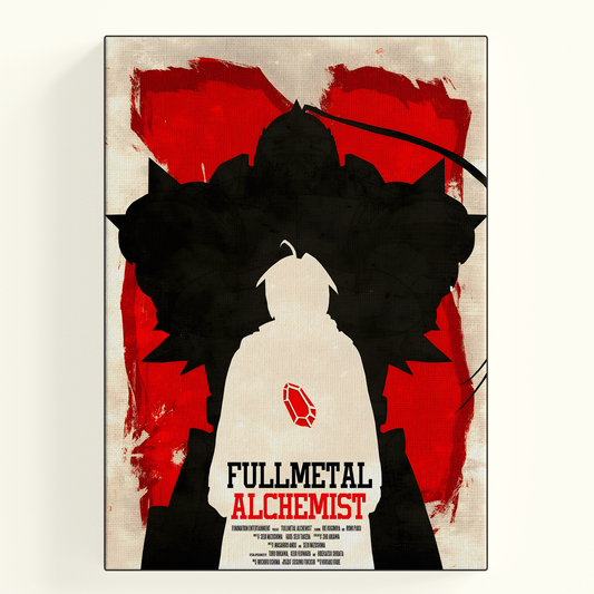 Fullmetal Alchemist Red Poster