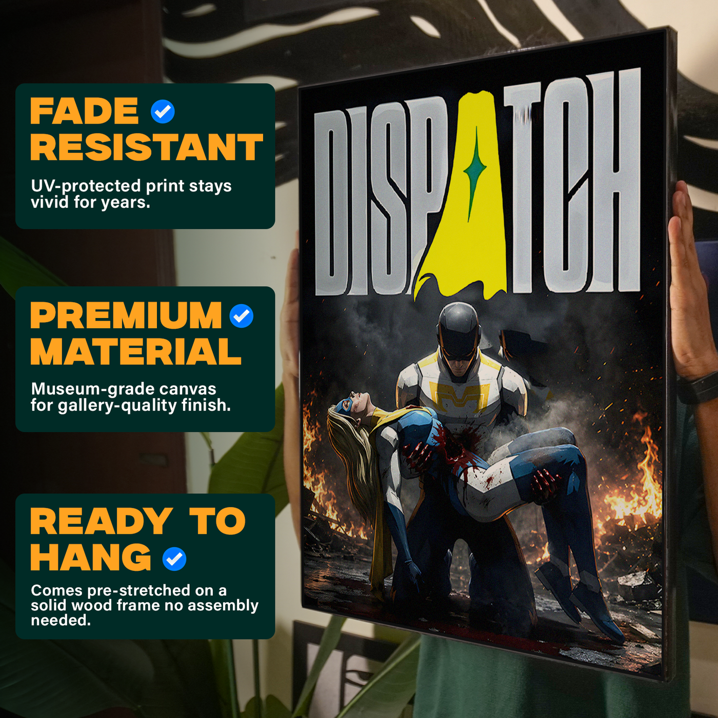 Dispatch Superhero Poster