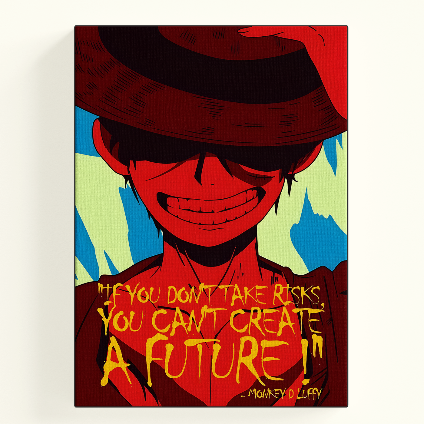 Luffy Motivation Poster