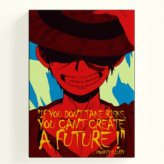 Luffy Motivation Poster