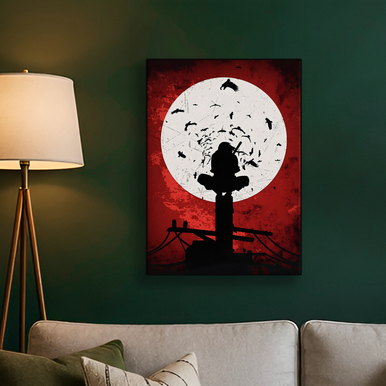 Naruto Red Moon Poster