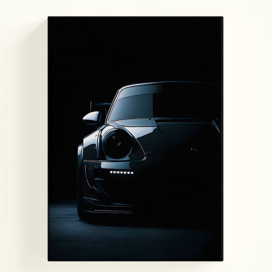 Black Car Night Poster