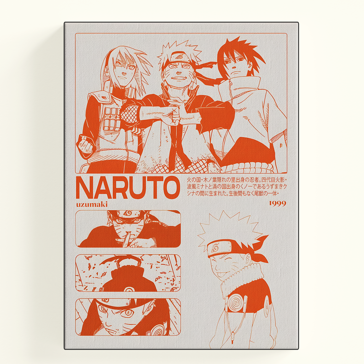 Orange Naruto Poster