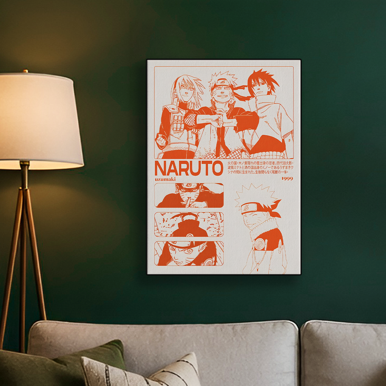 Orange Naruto Poster