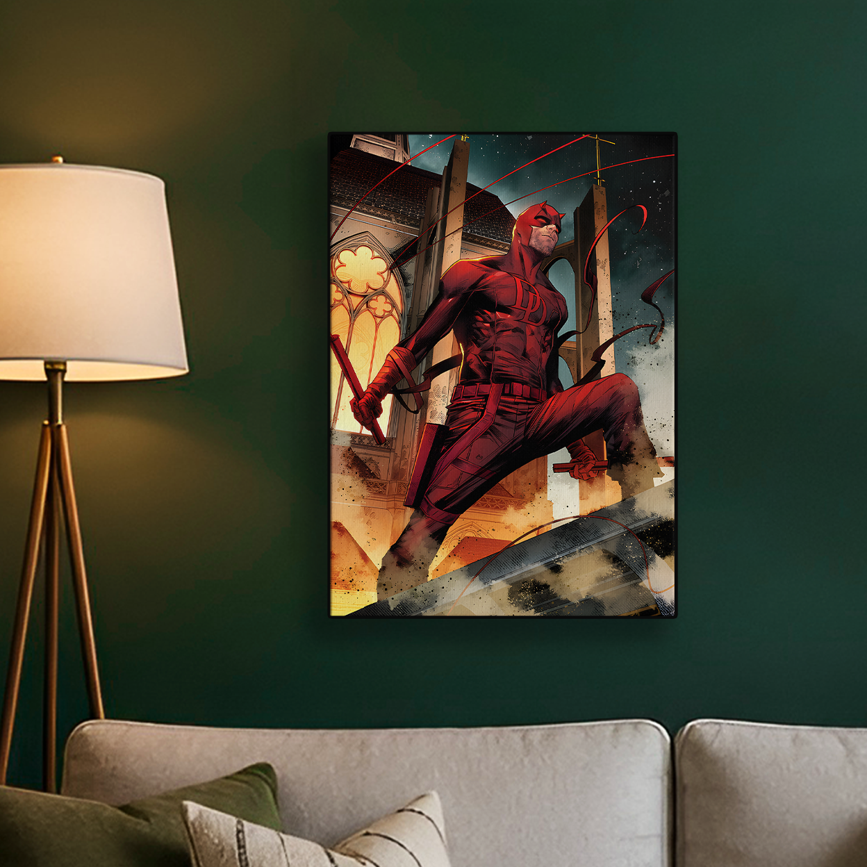 Daredevil Red Poster