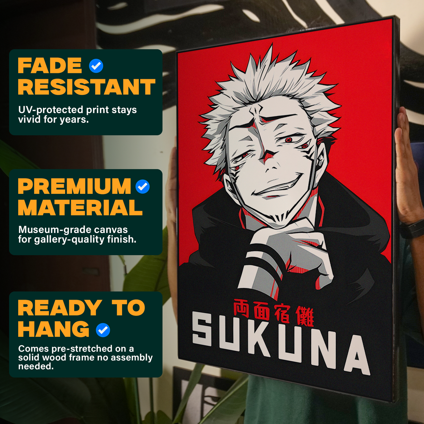 Sukuna Portrait Poster