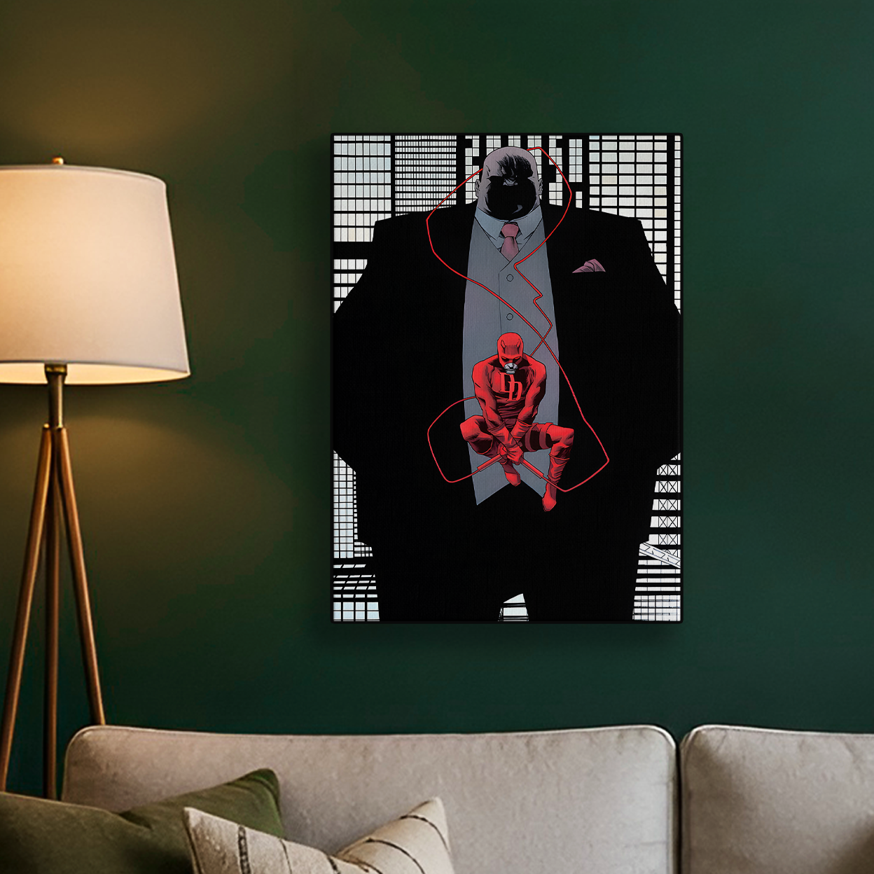 Marvel Comics Daredevil - Kingpin Shadow Wall Poster