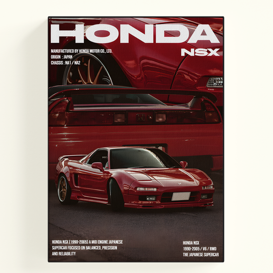 Honda NSX Poster