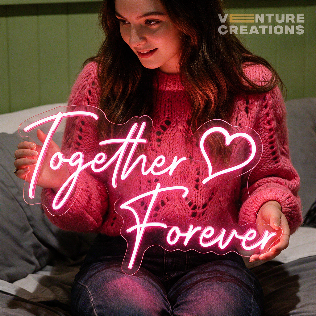 Together Forever Couple Neon Sign
