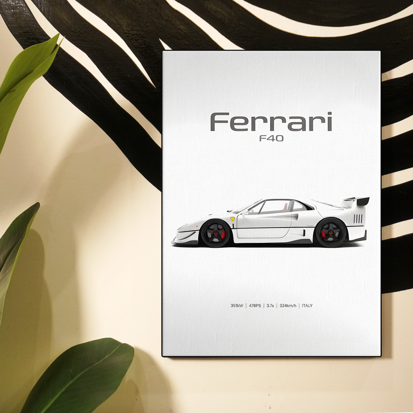 Ferrari Minimalist Poster