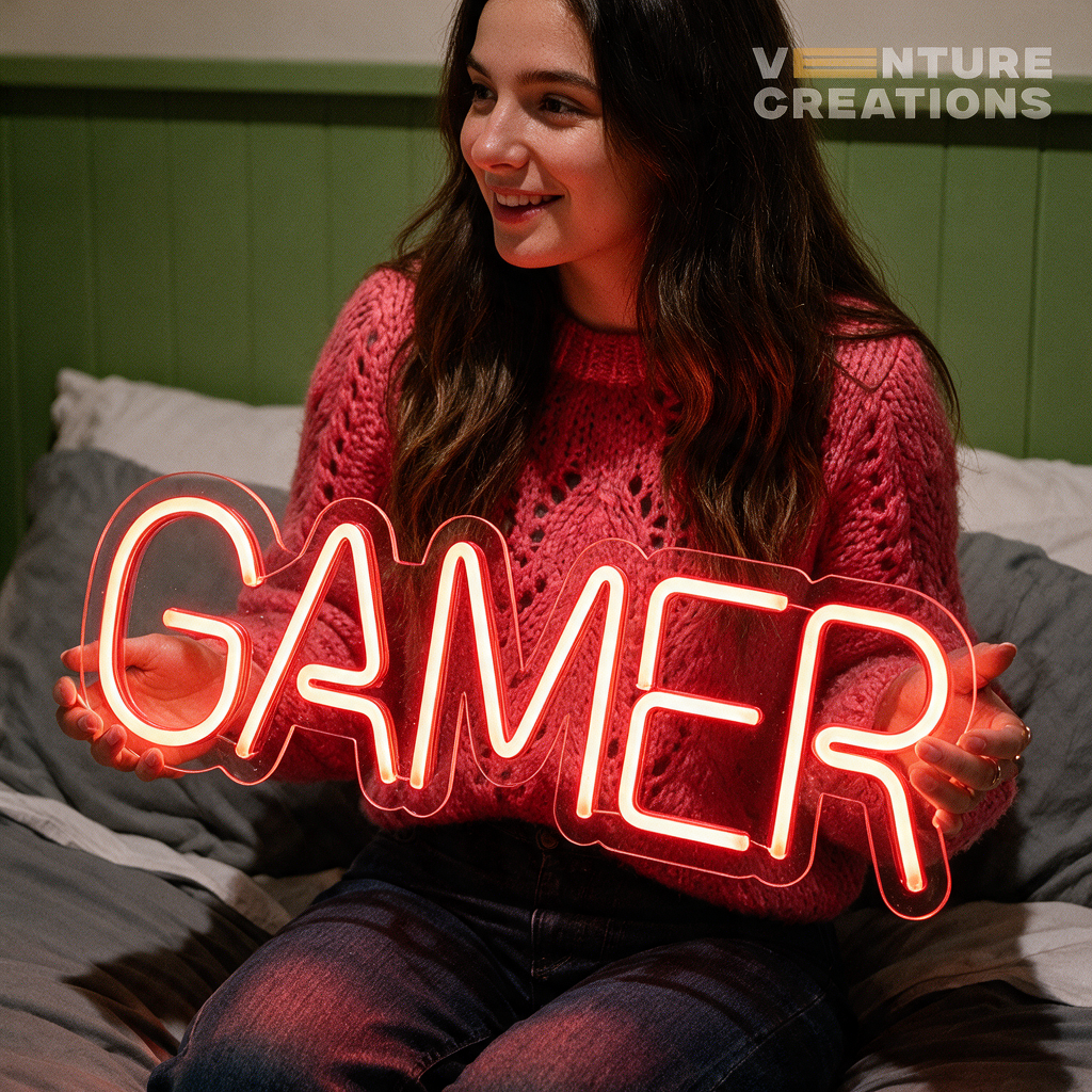 "GAMER" Gaming Neon Sign