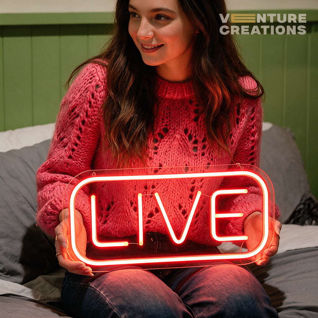LIVE Neon Sign