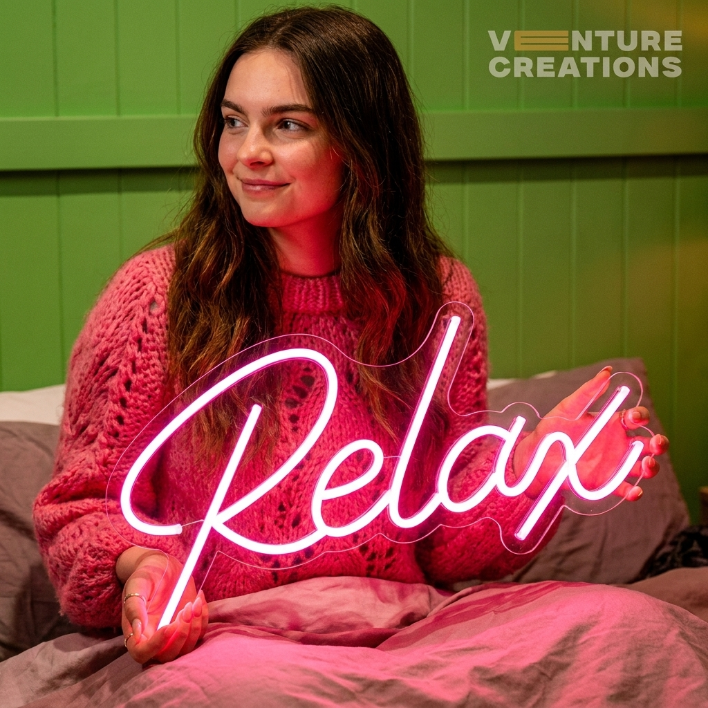 Relax Neon Sign
