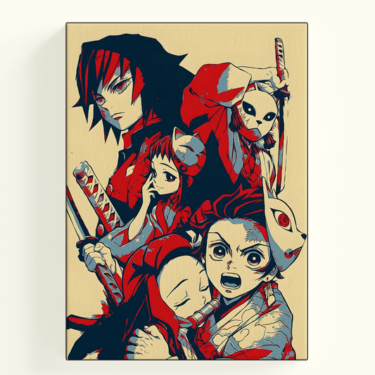 Demon Slayer Family Poster