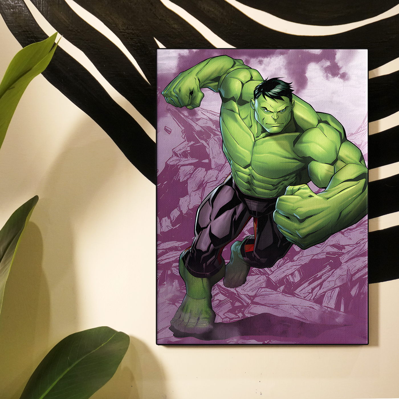 Hulk Colorful Comic Poster