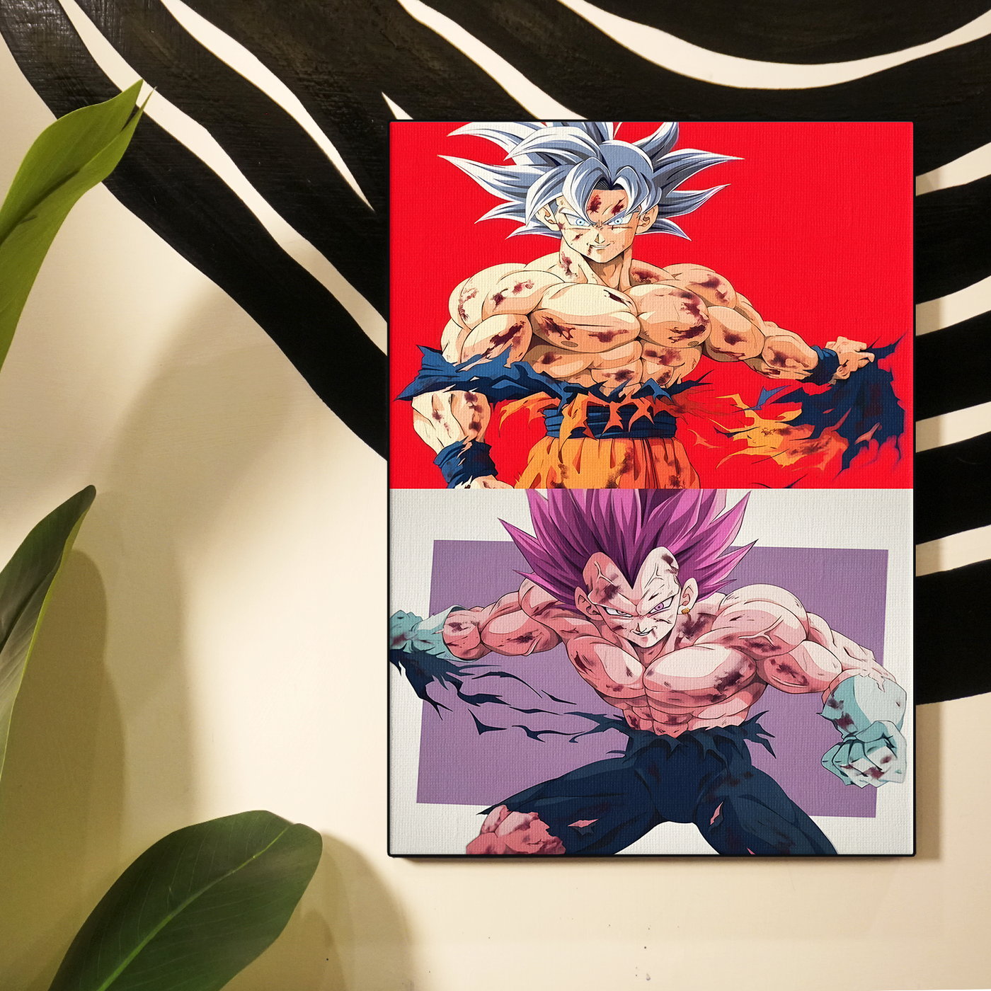 Goku Vegeta Muscle Poster