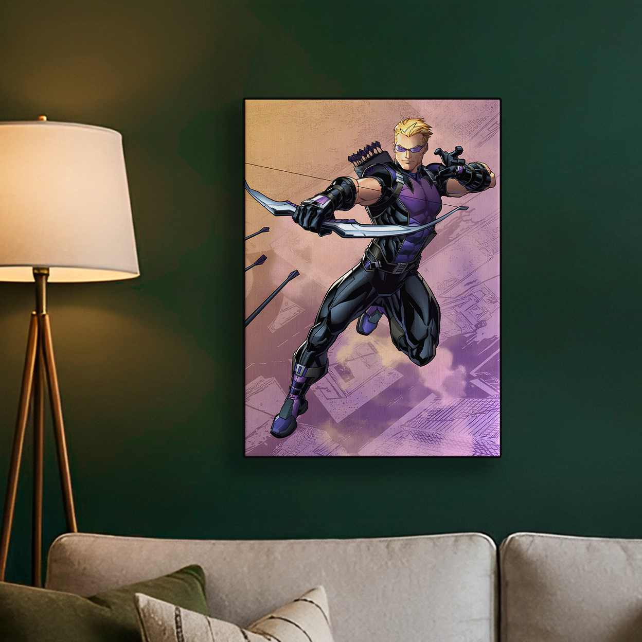 Hawkeye Comic Poster