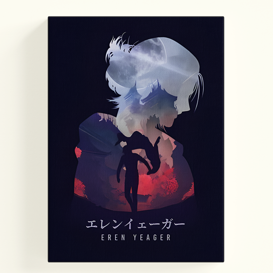 Attack on Titan Silhouette Poster