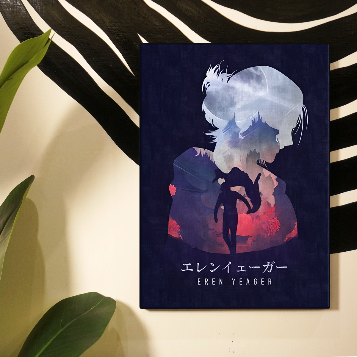Attack on Titan Silhouette Poster