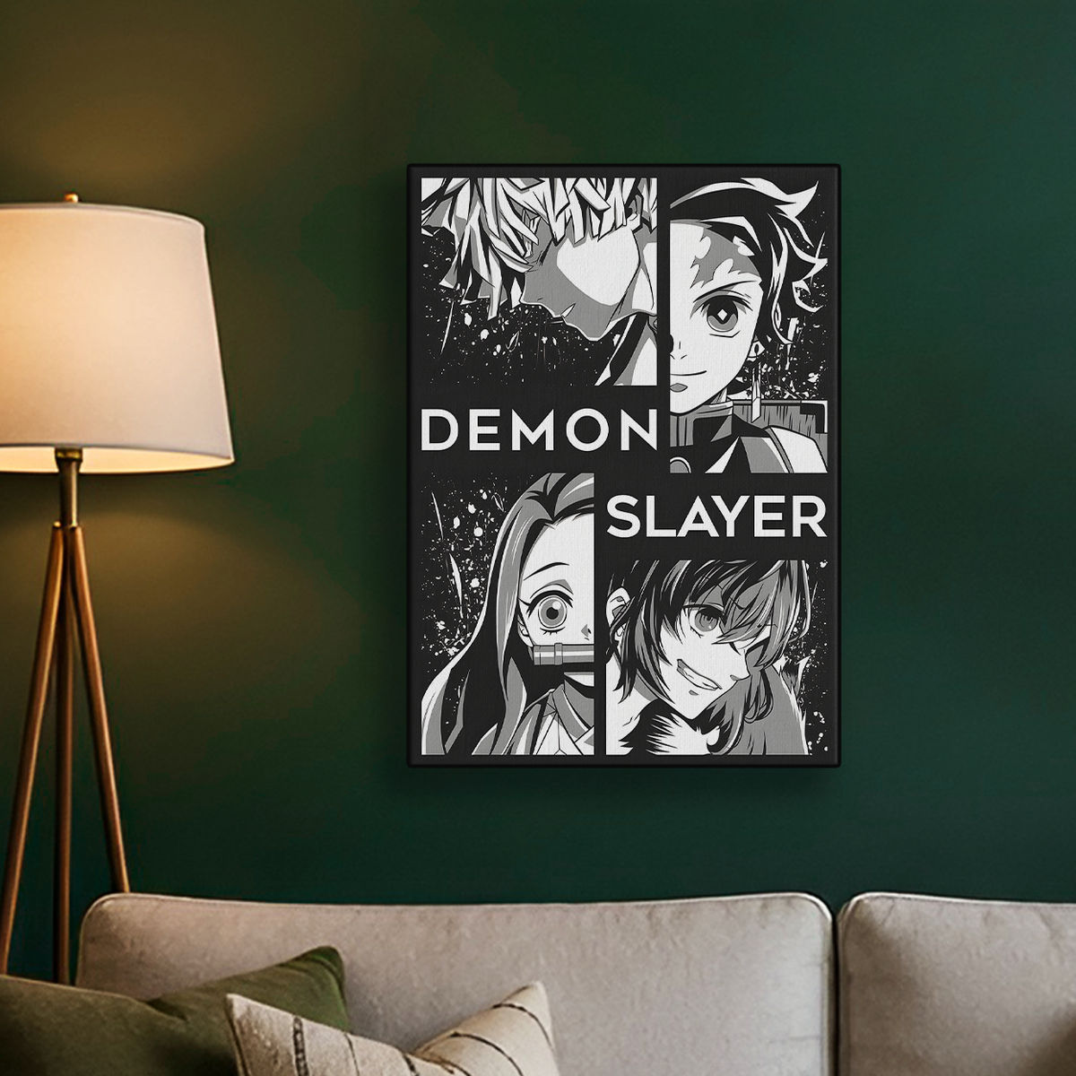 Demon Slayer Logo Poster