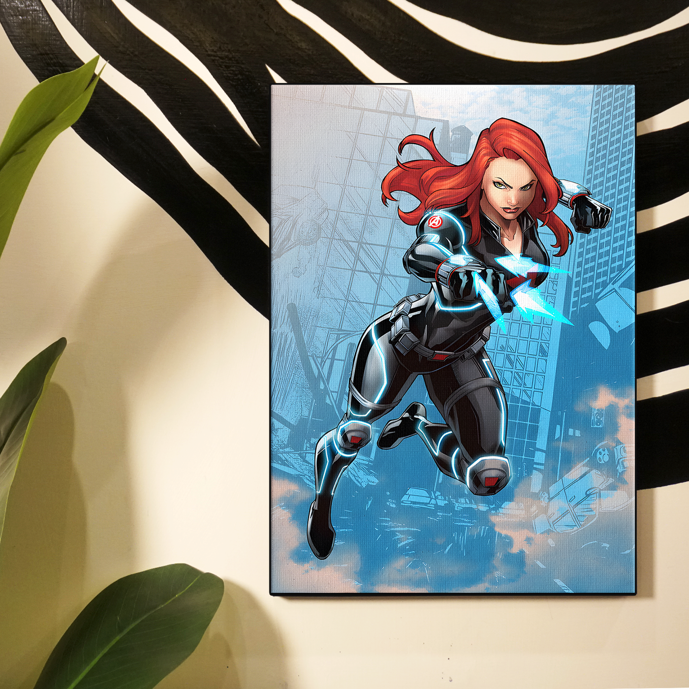 Black Widow Comic Poster