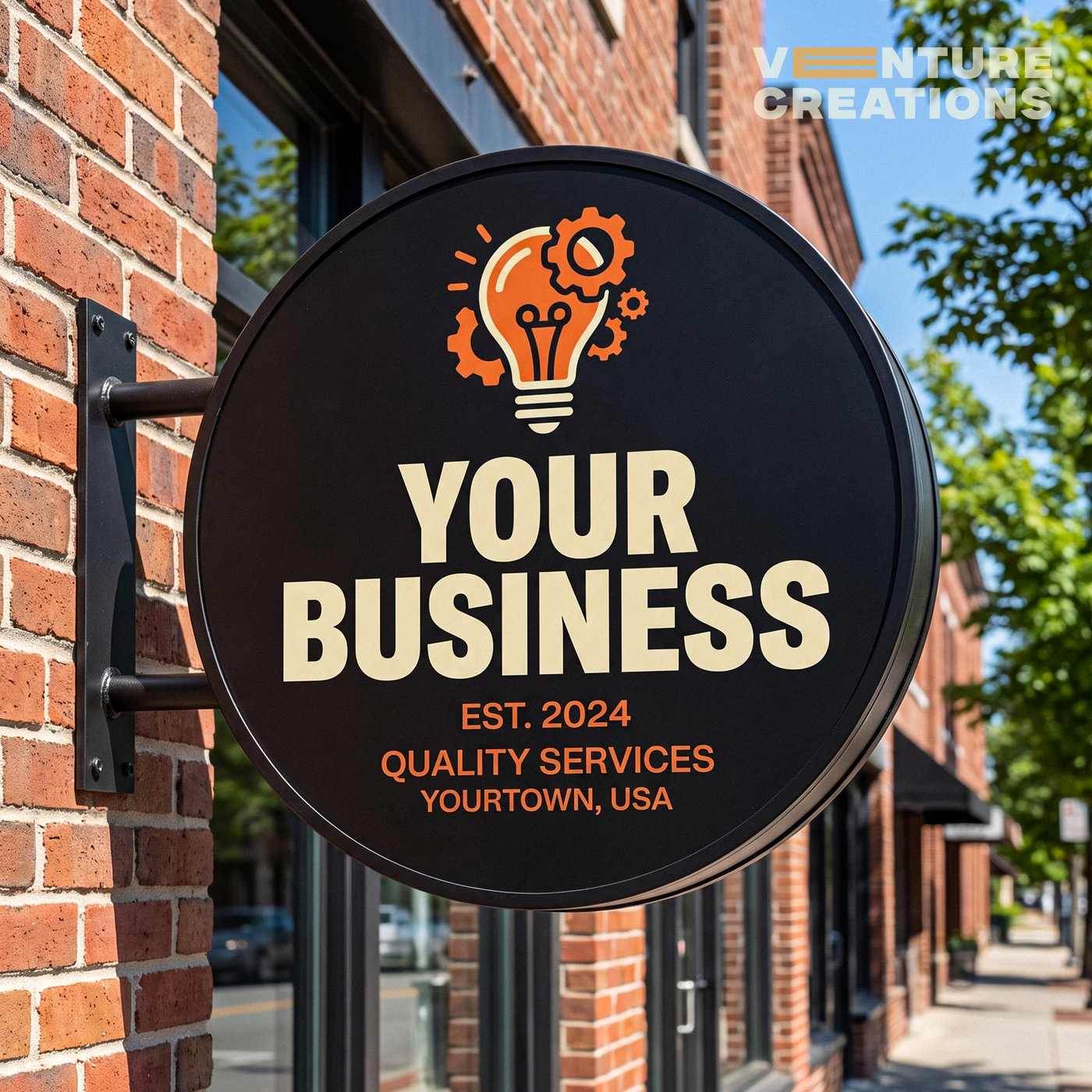 3D, Indoor, Outdoor, Blade Signs