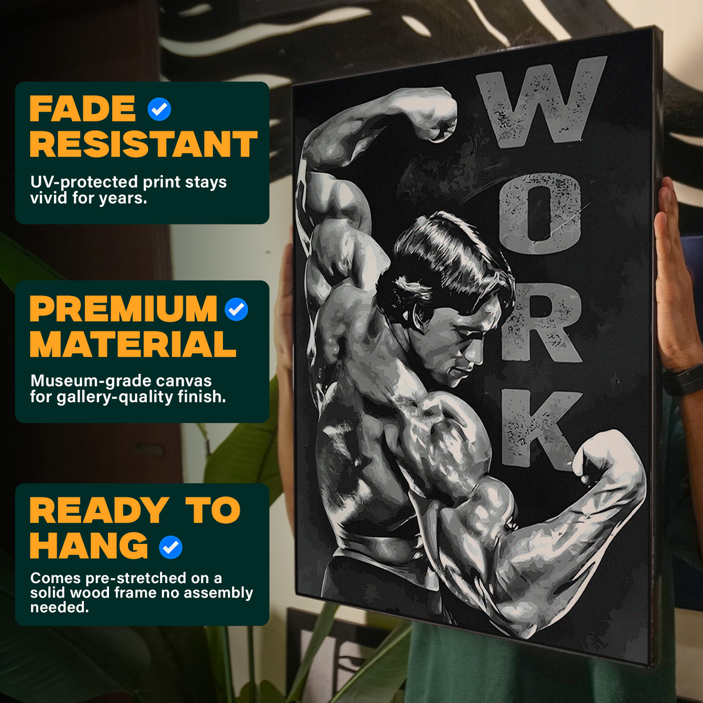 Work Arnold Schwarzenegger Poster