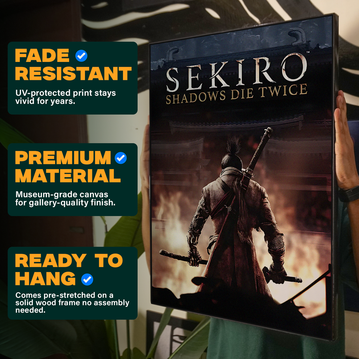 Sekiro Shadows Die Twice Poster