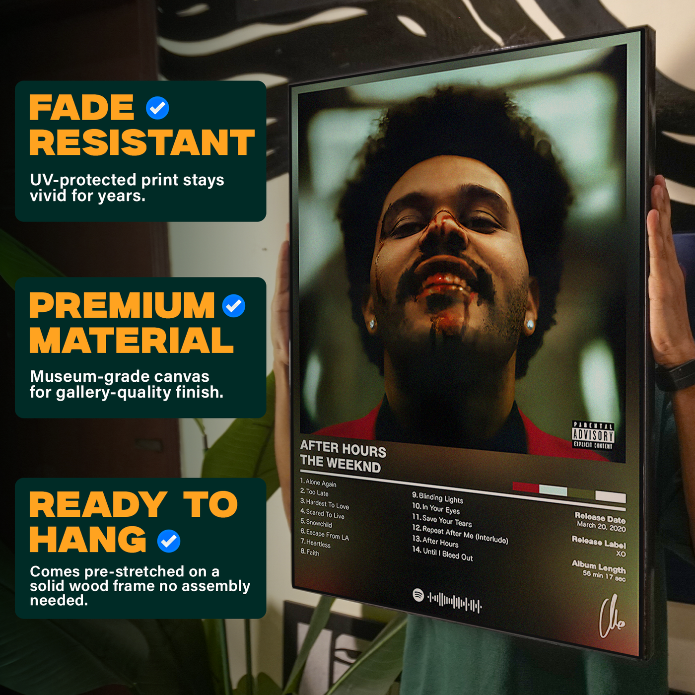 The Weeknd After Hours Poster