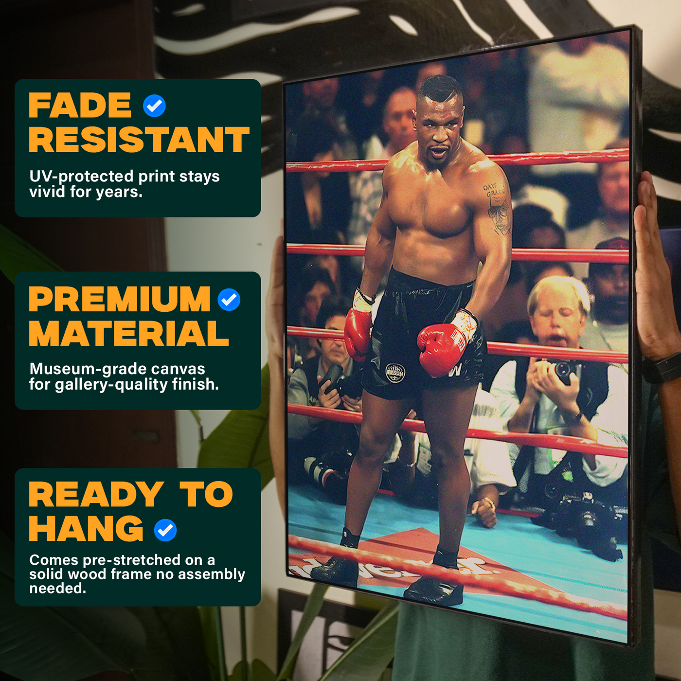 Mike Tyson Match Poster