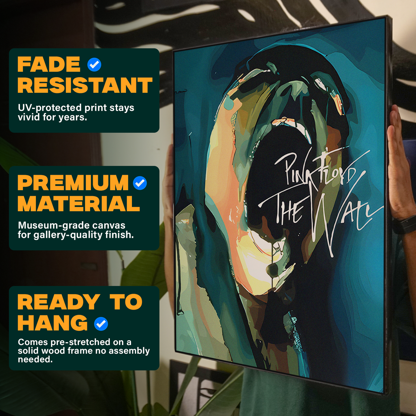 Pink Floyd "The Wall" ("The Scream") Poster