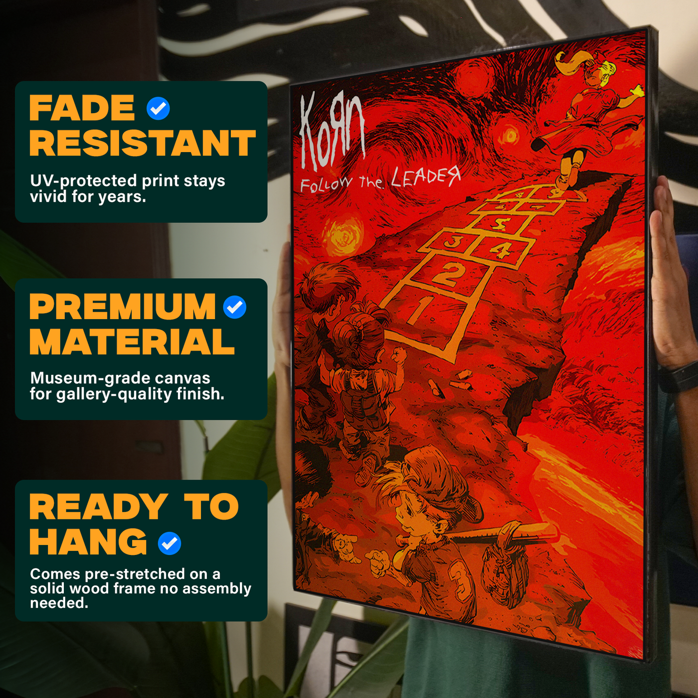 Korn Red Poster