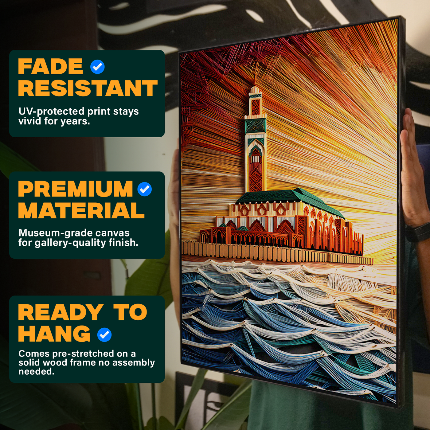 Mosque Minaret Sunset Poster