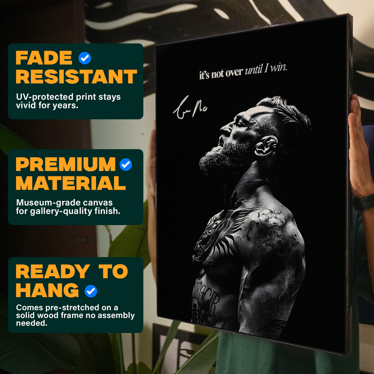 MMA Fighter Quote Poster