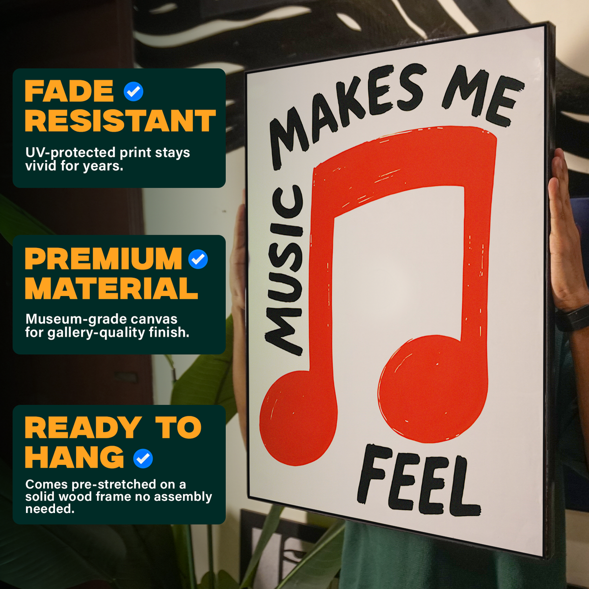 Music Makes Me Feel Poster