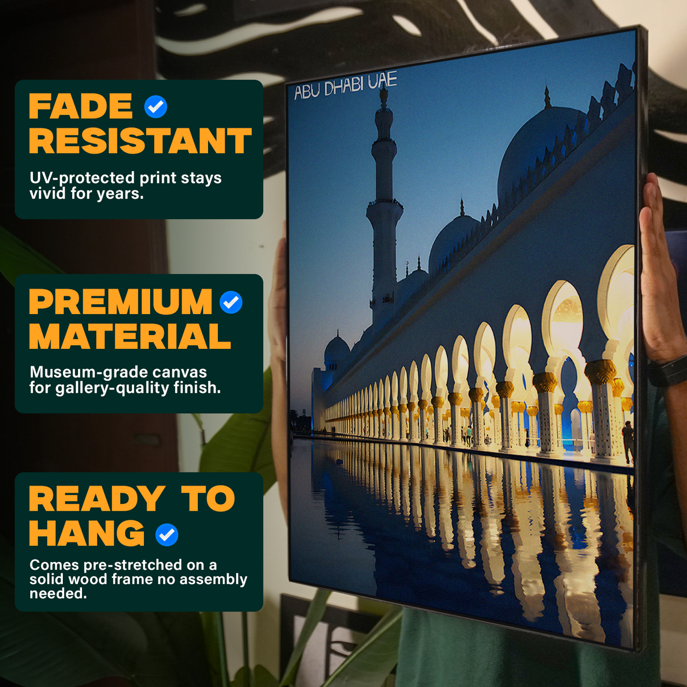 Istanbul Mosque Bridge Poster