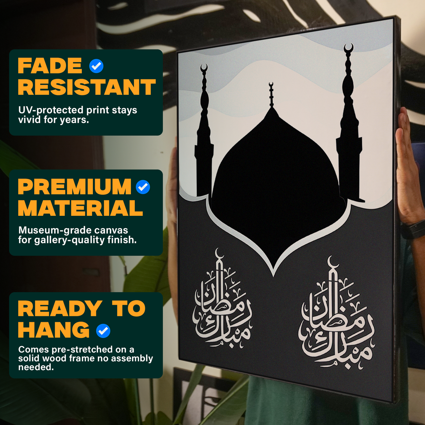 Minimalist Mosque Dome Poster