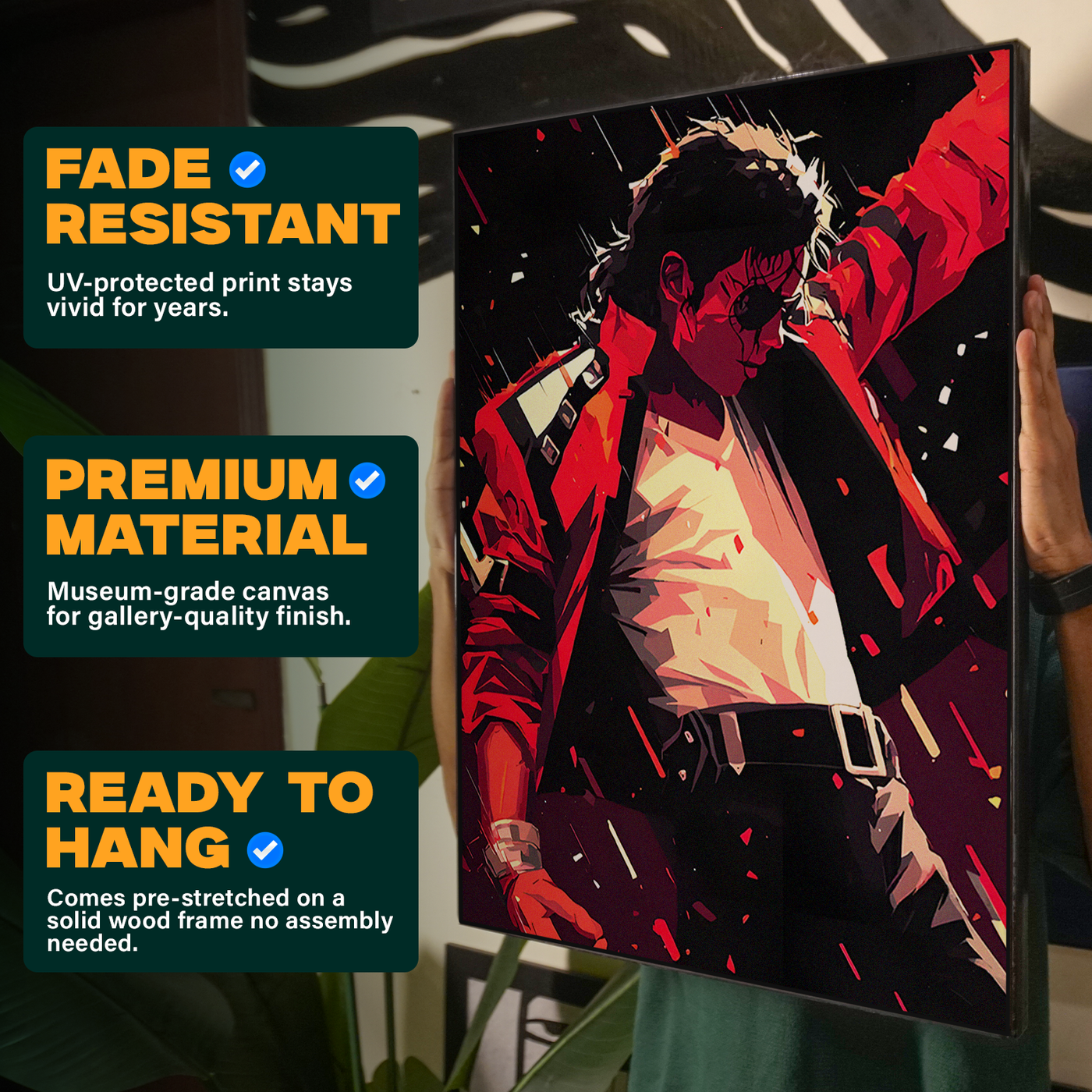 Michael Jackson Red Jacket Poster
