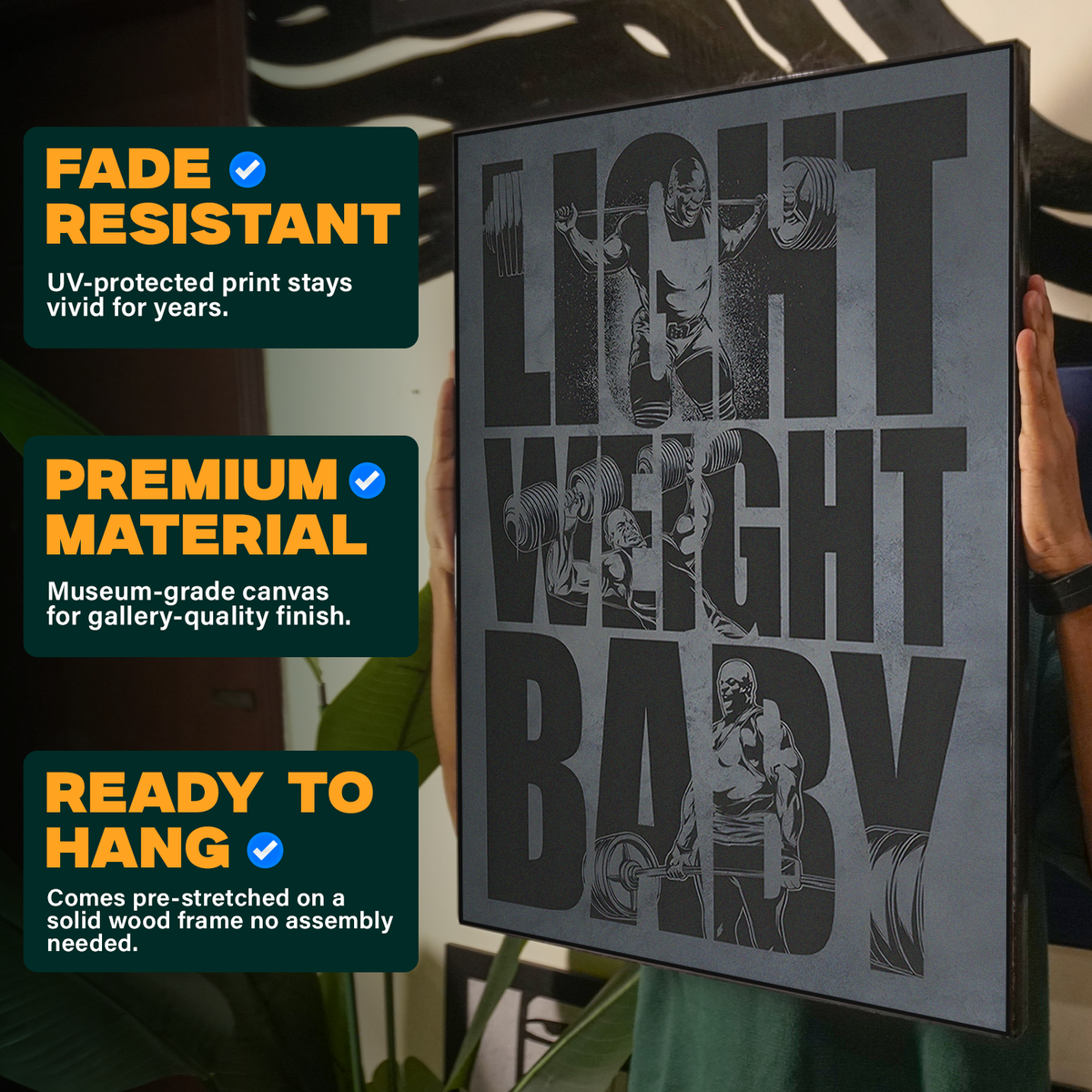 Light Weight Baby Poster