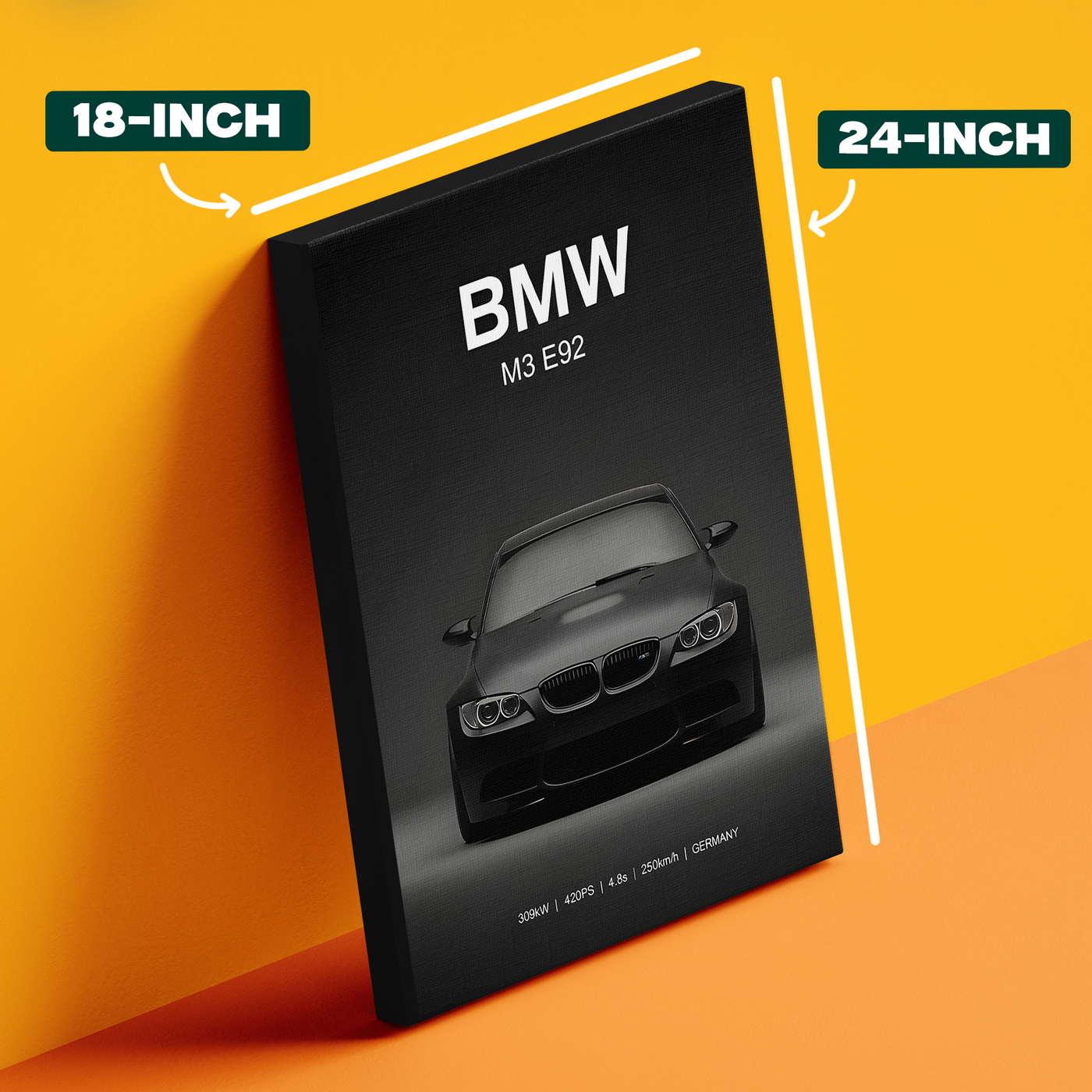 BMW M3 E92 Poster