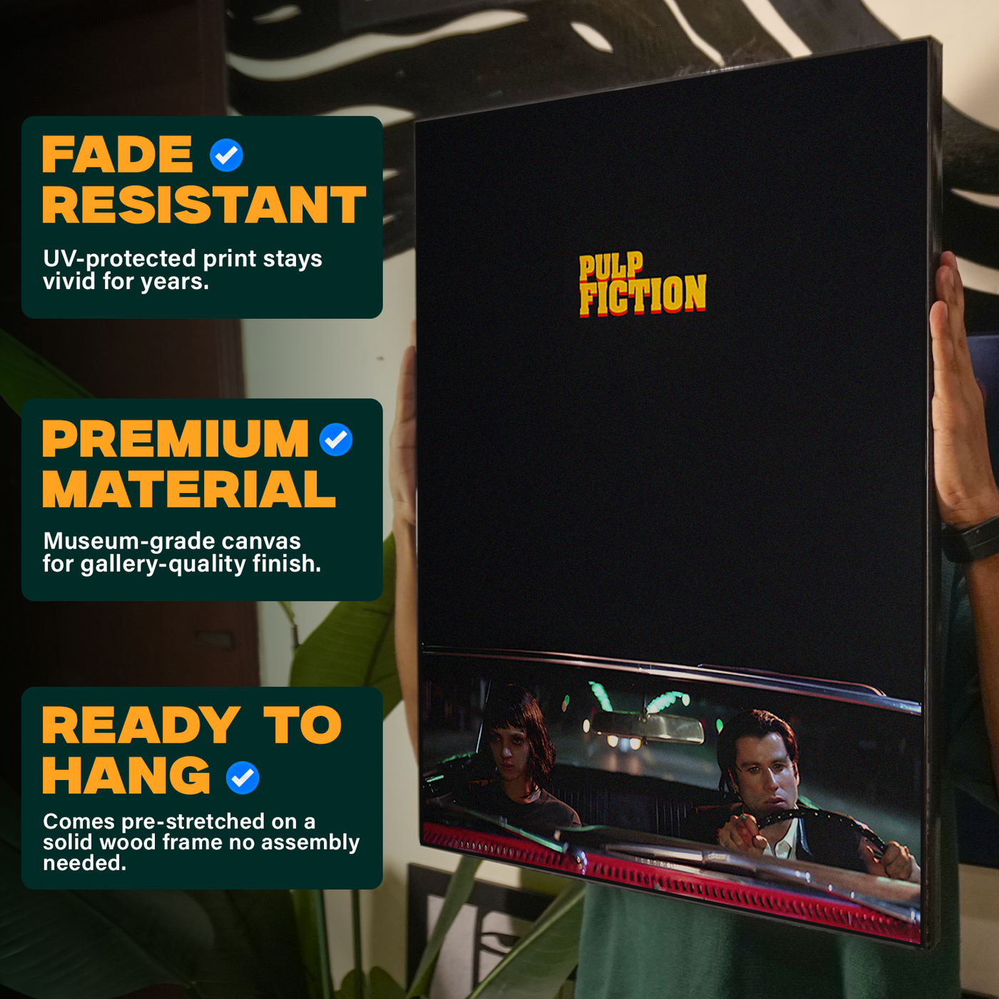 Pulp Fiction Text Poster