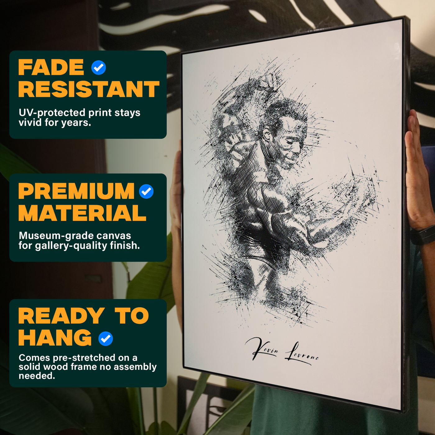 Kevin Levrone Sketch Style Poster
