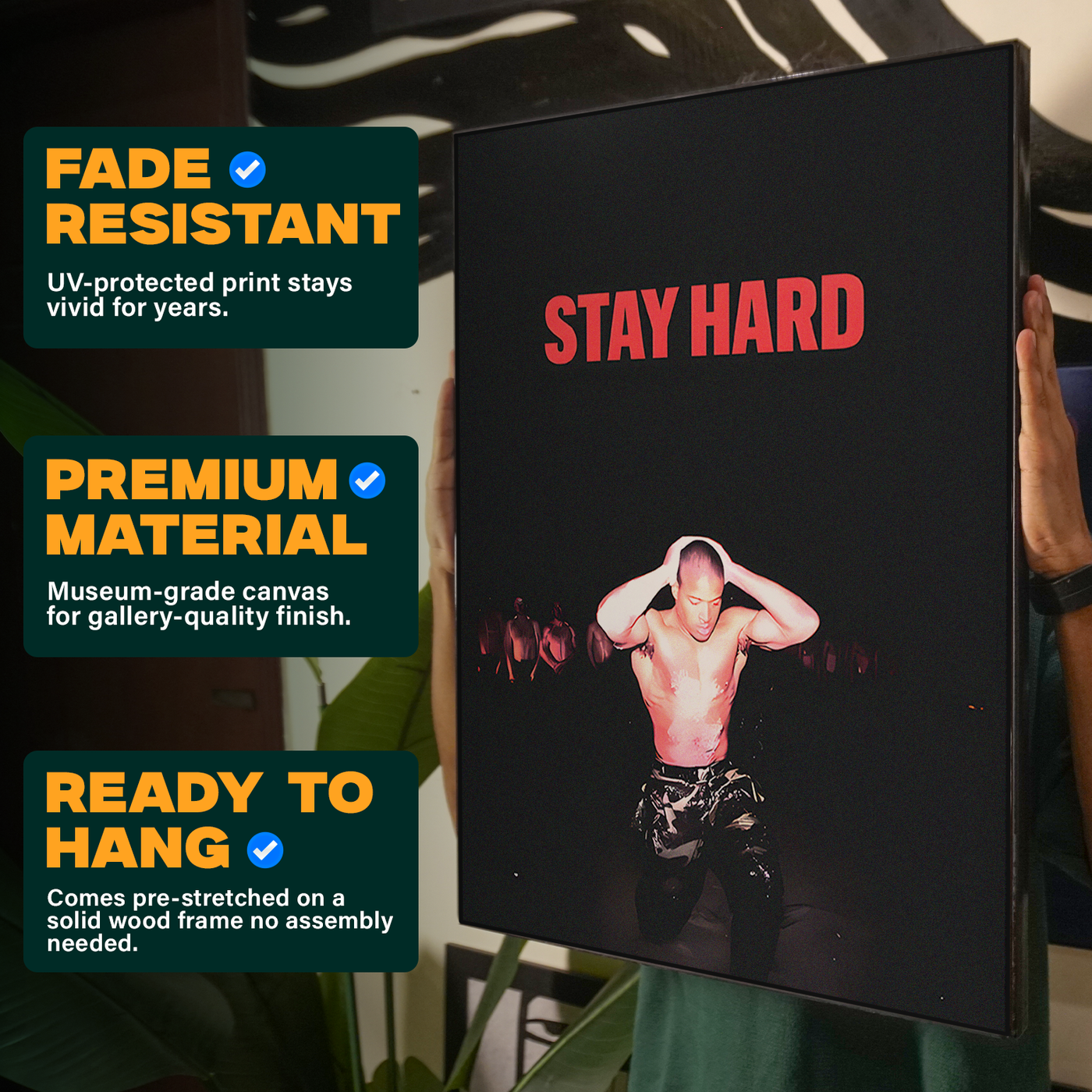 Stay Hard Poster
