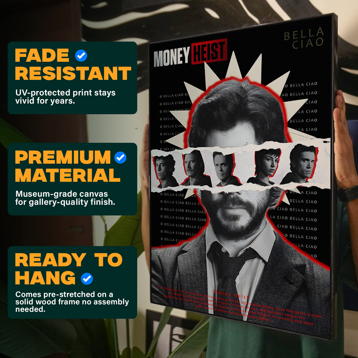 Money Heist Cash Poster